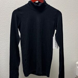 Athleta Black Long Sleeve Turtleneck